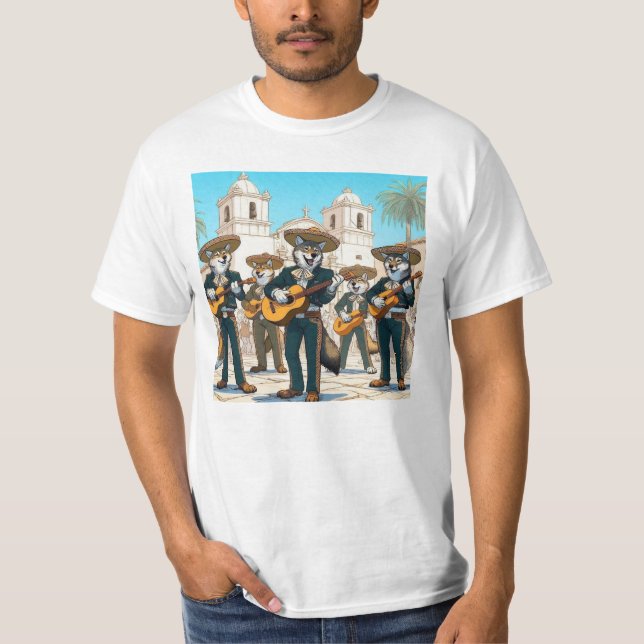 Camiseta Los Coyotes Mariachi (Anverso)