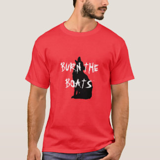 Camiseta Los coyotes queman los barcos