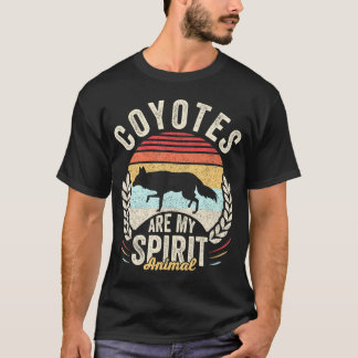 Camiseta Los Coyotes Son Mi Espíritu Animal Coyote Lover