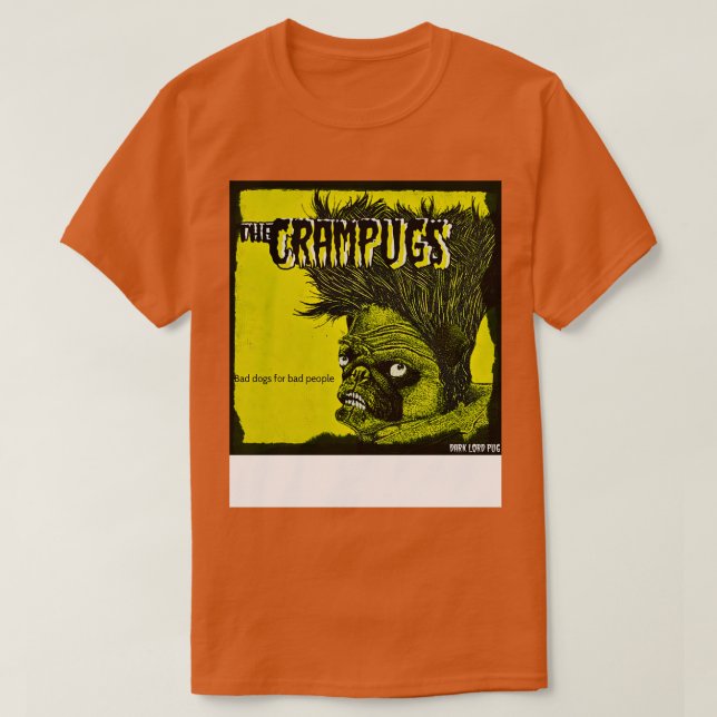 Camiseta Los Crampugs (Diseño del anverso)
