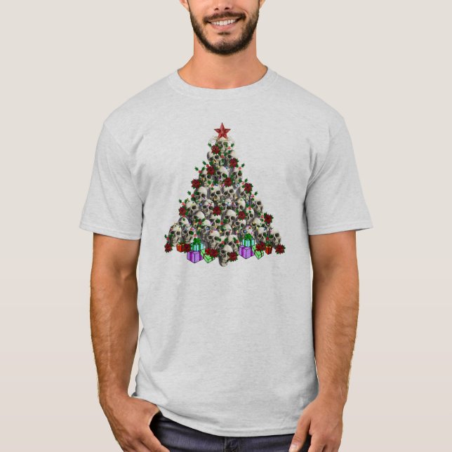 Camiseta Los cráneos del navidad (Anverso)