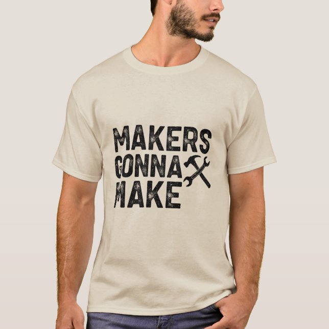 Camiseta Los creadores van a crear (Anverso)