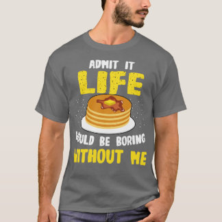 Camiseta Los Crepes Enamorados Admiten Que La Vida Sería Ab