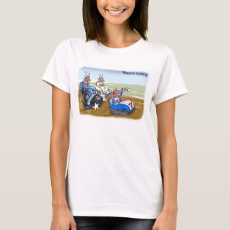 CAMISETA LOS CRIADORES AHUECAN LOS COCHES DE PARACHOQUES