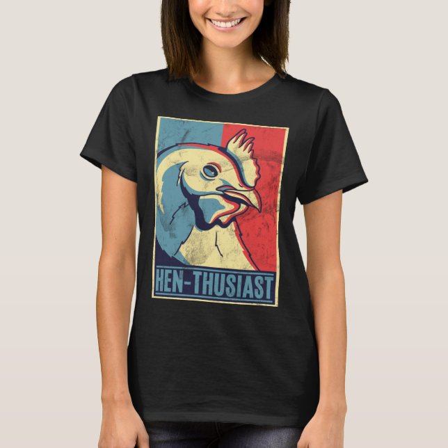 Camiseta Los criadores de pollos y los agricultores crían p (Anverso)