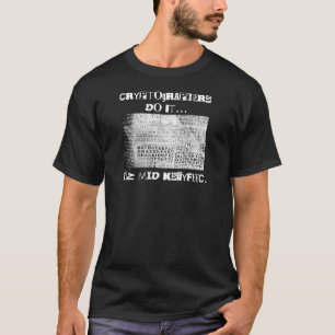 Camiseta Los Criptógrafos Lo Hacen... HZ MXD KSUYFEEC