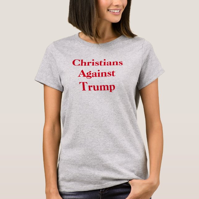 Camiseta Los cristianos contra el triunfo 2 echaron a un (Anverso)