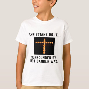 Camiseta Los Cristianos Lo Hacen... Rodeado De Caña Calient