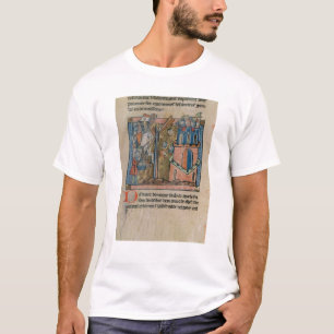 Camiseta Los cruzados bombardean Nicaea con las cabezas en