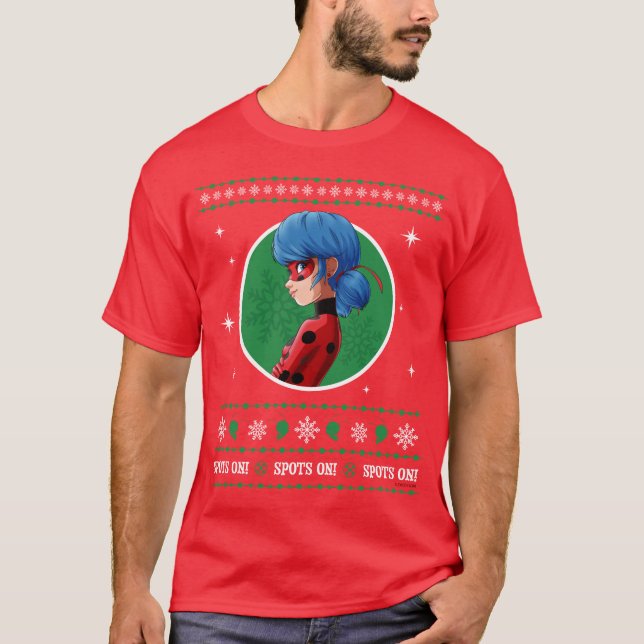 Camiseta ¡Los Cuadros De La Boca De La Ladybug! Gráfico de  (Anverso)