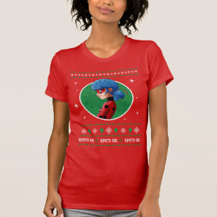 Camiseta ¡Los Cuadros De La Boca De La Ladybug! Gráfico de 