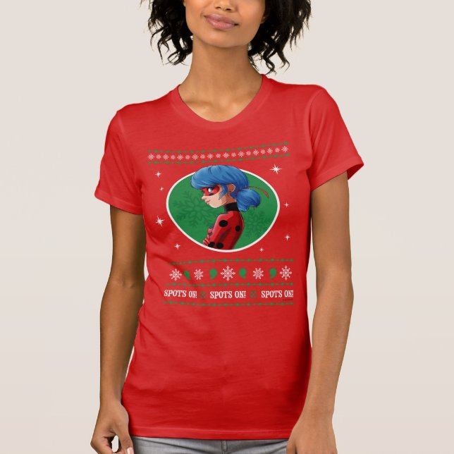 Camiseta ¡Los Cuadros De La Boca De La Ladybug! Gráfico de  (Anverso)