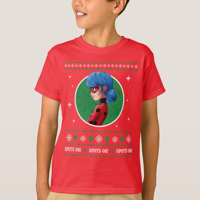 Camiseta ¡Los Cuadros De La Boca De La Ladybug! Gráfico de  (Anverso)