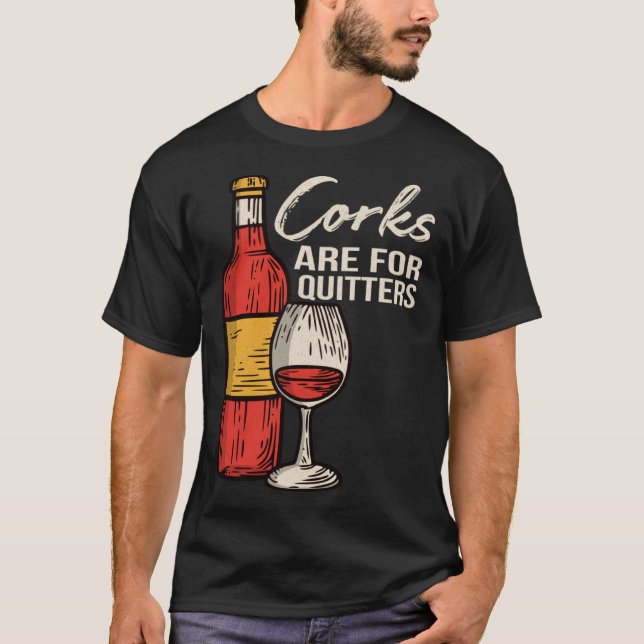 Camiseta Los Cuadros Son Para Quitters (Anverso)