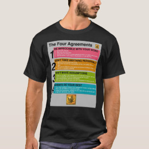 Camiseta Los cuatro acuerdos