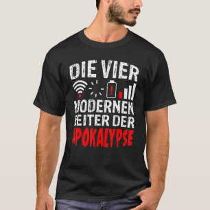 Camiseta Los cuatro ciclistas modernos del apocalipsis