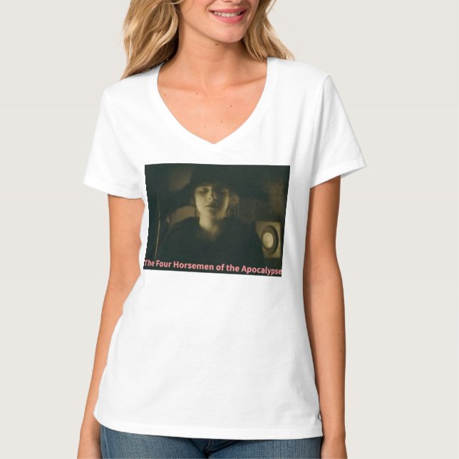 Camiseta Los cuatro jinetes del Apocalipsis (Anverso)
