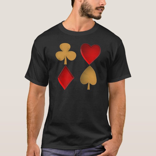 Camiseta Los cuatro palos (Anverso)