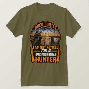 Camiseta Los Cuatro Retrievers - Caza de Patos