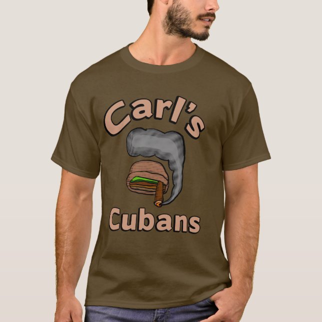 Camiseta Los cubanos de Carl (Anverso)