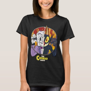 Camiseta Los Cuphead Muestran A Los Rey Dice Y Al Diablo Di