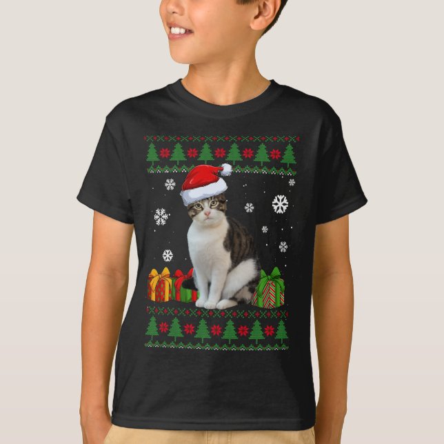 Camiseta Los curiosos amantes del gato adoran a los feos Na (Anverso)