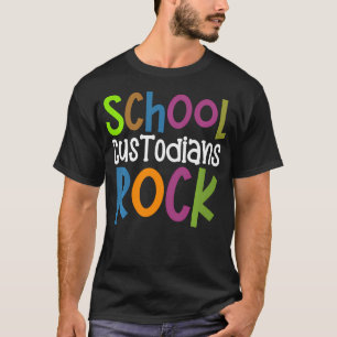 Camiseta Los Custodios de la Escuela Rock Back To School -