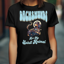 Camiseta Los Dachshunds son mi animal espiritual
