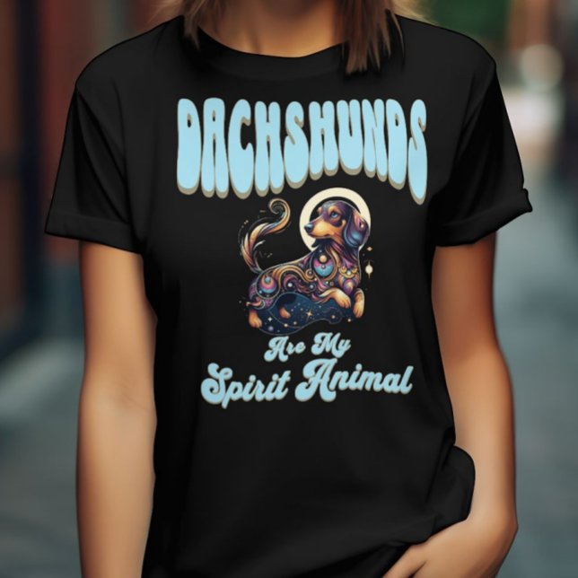 Camiseta Los Dachshunds son mi animal espiritual (Subido por el creador)