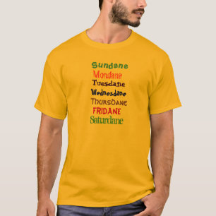 Camiseta Los daneses de la semana - tenga great dane