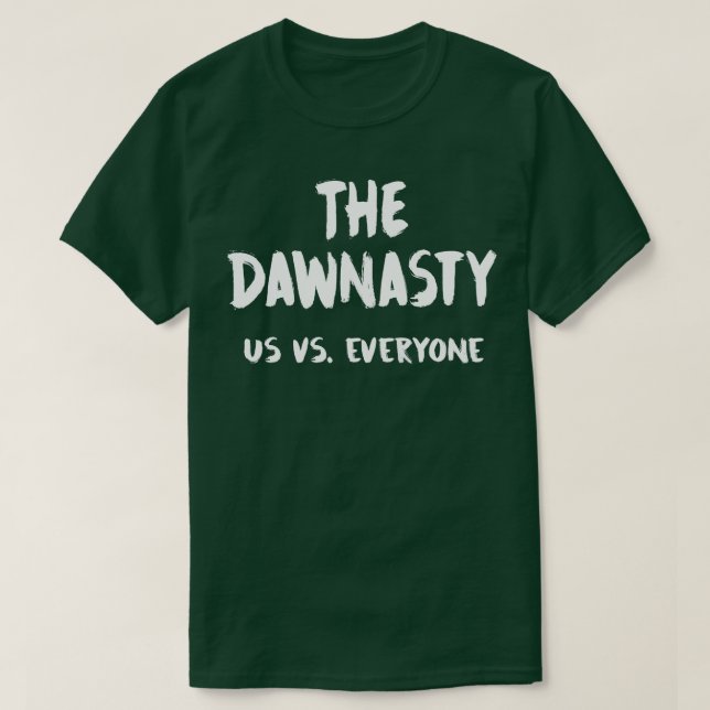 Camiseta Los Dawnasty Ee. Uu. contra todos (Diseño del anverso)