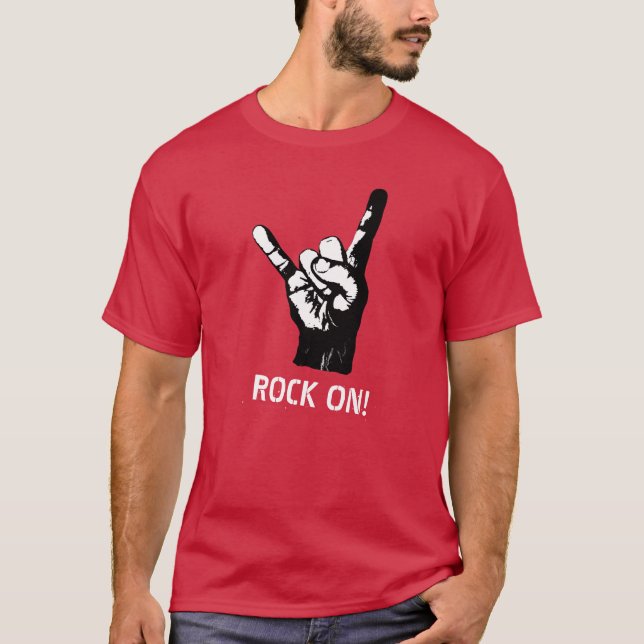 Camiseta Los dedos de las rocas, el Rótulo del Diablo o los (Anverso)