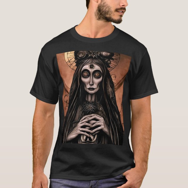 Camiseta Los dedos: Impresión inspirada por Tim Burton (Anverso)