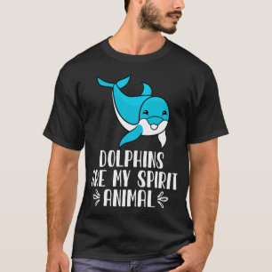 Camiseta Los delfines son mi animal espiritual