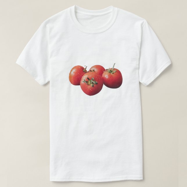 Camiseta Los deliciosos tomates están aquí (Diseño del anverso)