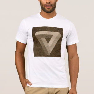 Camiseta Los delirios ópticos - El imposible triángulo
