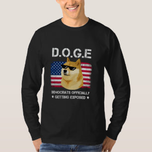 Camiseta Los demócratas del DOGE D.O.G.E. se exponen oficia