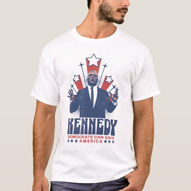 Camiseta Los demócratas Kennedy pueden salvar a Estados Uni (Anverso)