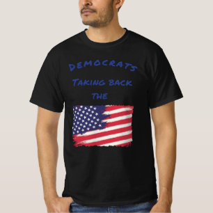 Camiseta Los demócratas respaldan las elecciones de la band