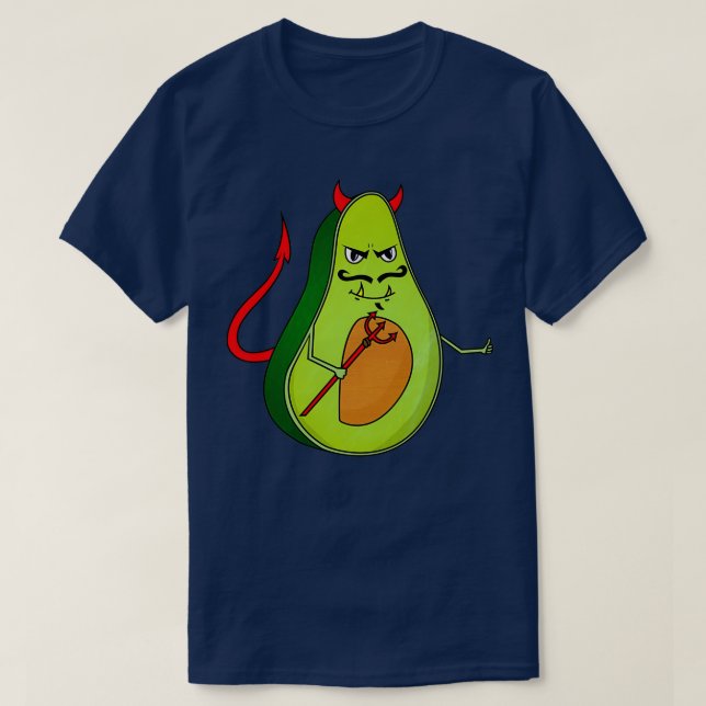 Camiseta Los demonios defienden a Advocado (Diseño del anverso)