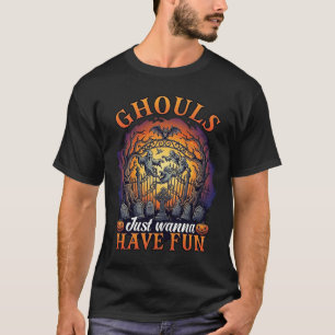 Camiseta Los demonios solo quieren divertirse fantasmas cem