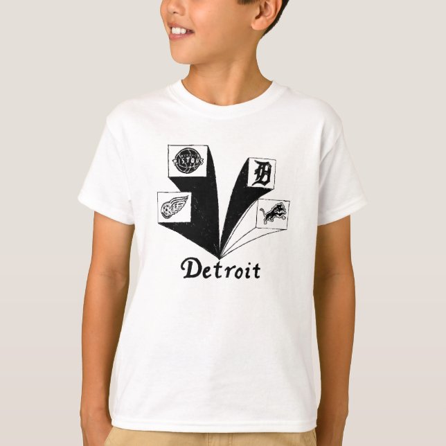 Camiseta Los deportes de Detroit - ganador 07.27.09 (Anverso)