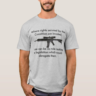 Camiseta Los derechos constitucionales