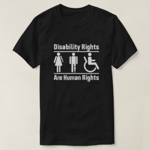 Camiseta Los derechos de discapacidad son derechos humanos