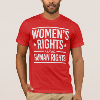 Camiseta Los derechos de la mujer son derechos humanos