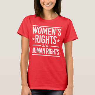 Camiseta Los derechos de la mujer son derechos humanos