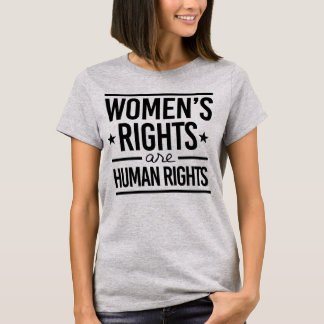 Camiseta Los derechos de la mujer son derechos humanos