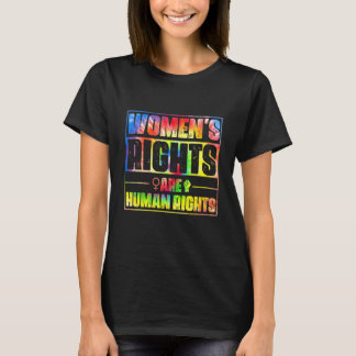 Camiseta Los Derechos de la Mujer Son Derechos Humanos