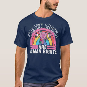 Camiseta Los derechos de la mujer son derechos humanos, fem