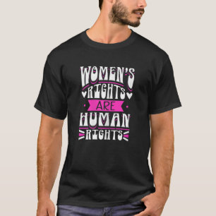 Camiseta Los derechos de la mujer son derechos humanos Femi